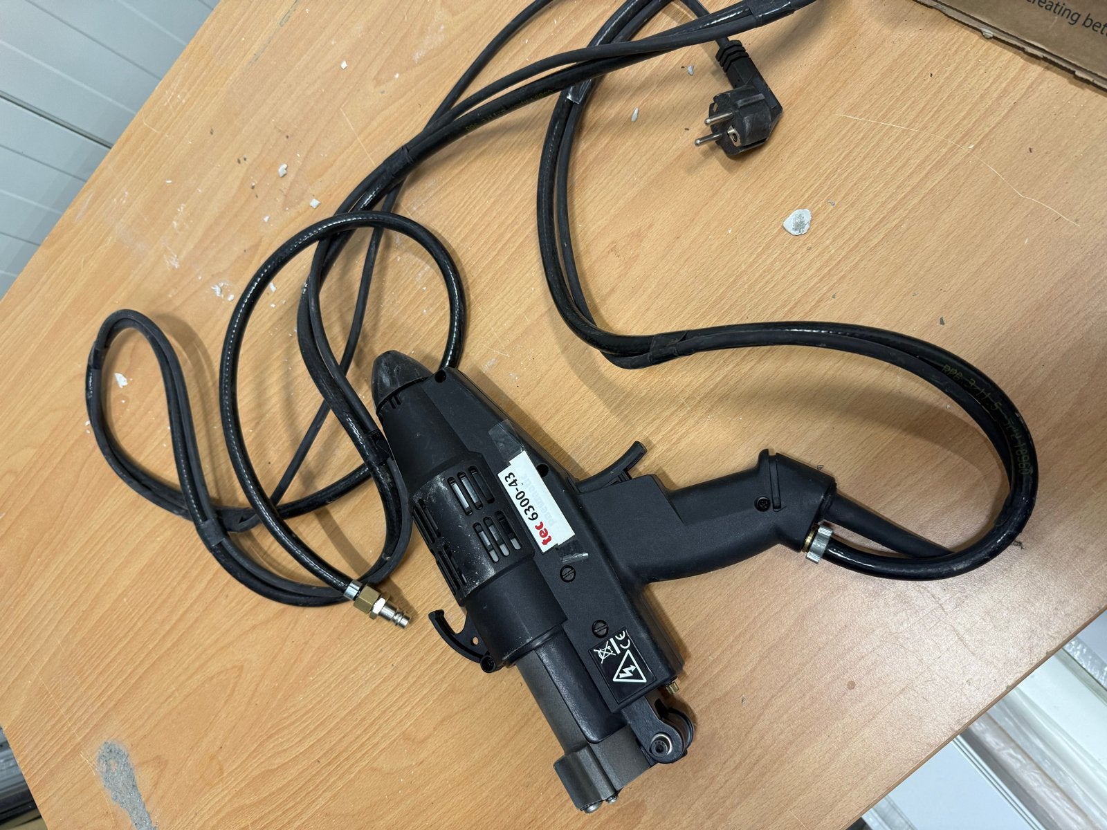 Lijmpistool stoffeerder - TEC 6300-43 professioneel, Ophalen, Gebruikt, Overige typen, Overige merken