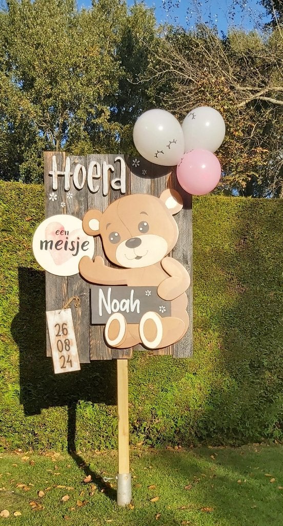 Geboortebord Noah, Ophalen, Nieuw, Geboortebord