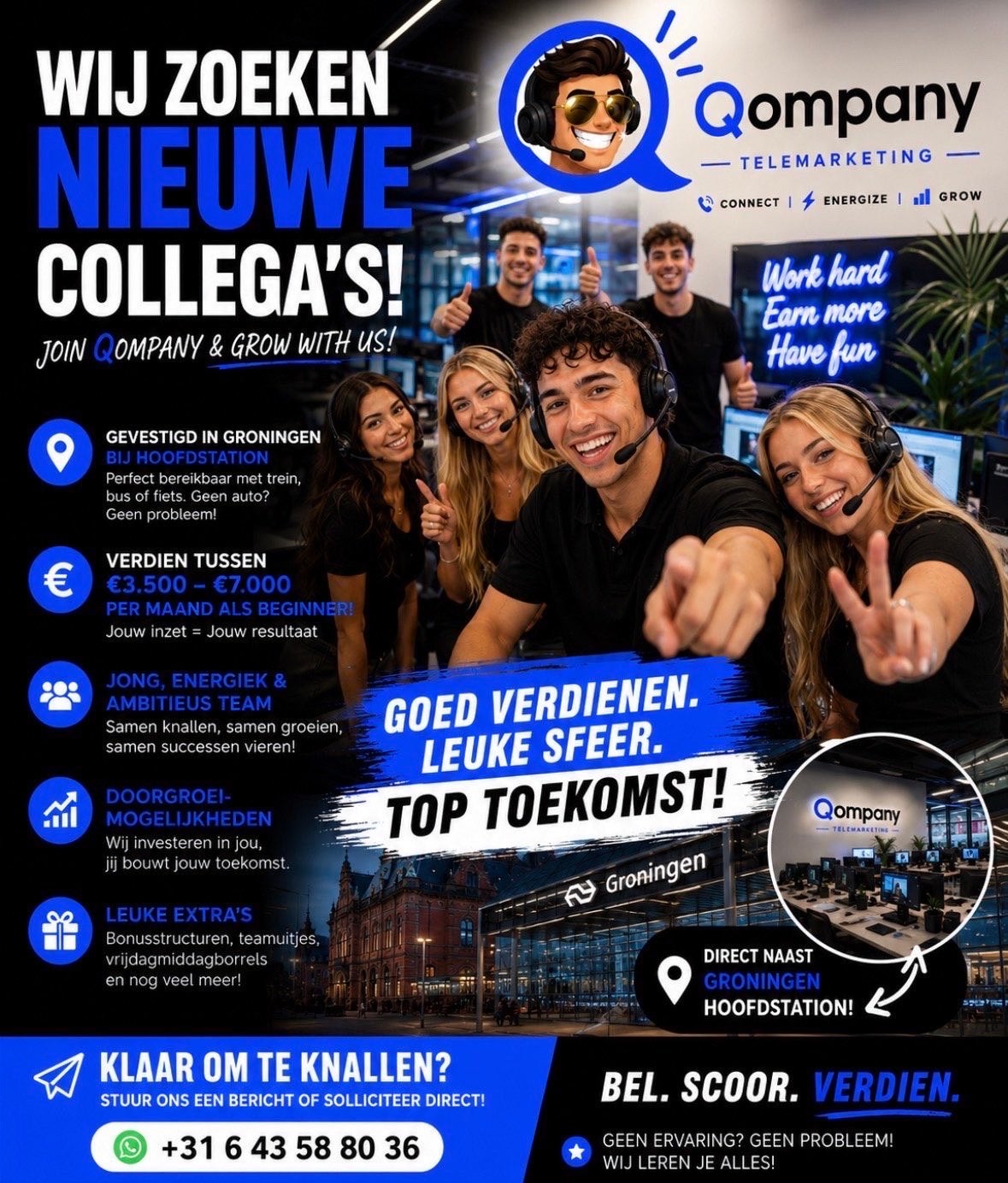Telemarketing, Vacatures, Vacatures | Verkoop en Commercie, Overige niveaus, Starter, Overige vormen