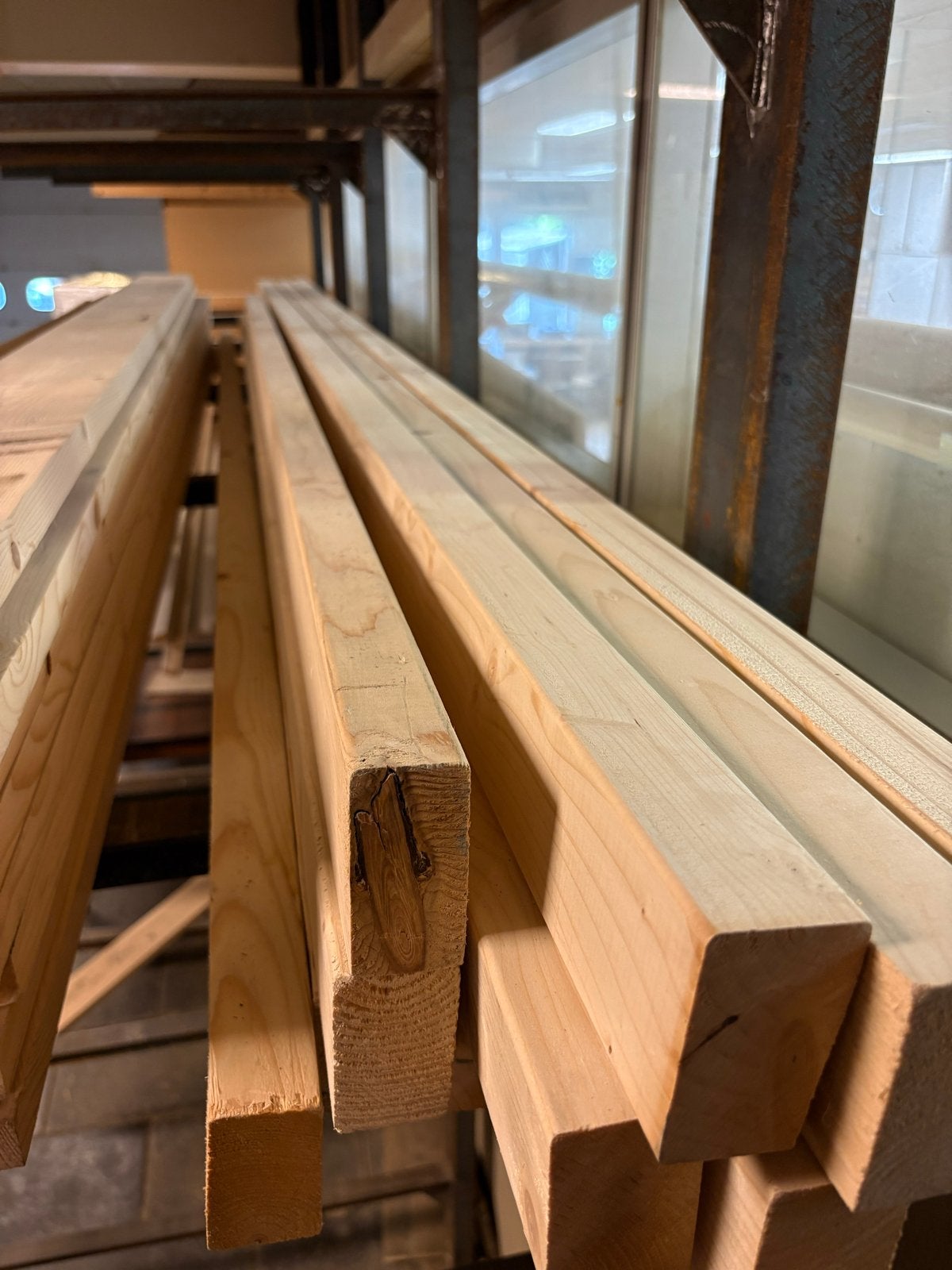 Vurenhout geschaafd 44x70mm, Ophalen, 25 tot 50 mm, Nieuw, 300 cm of meer