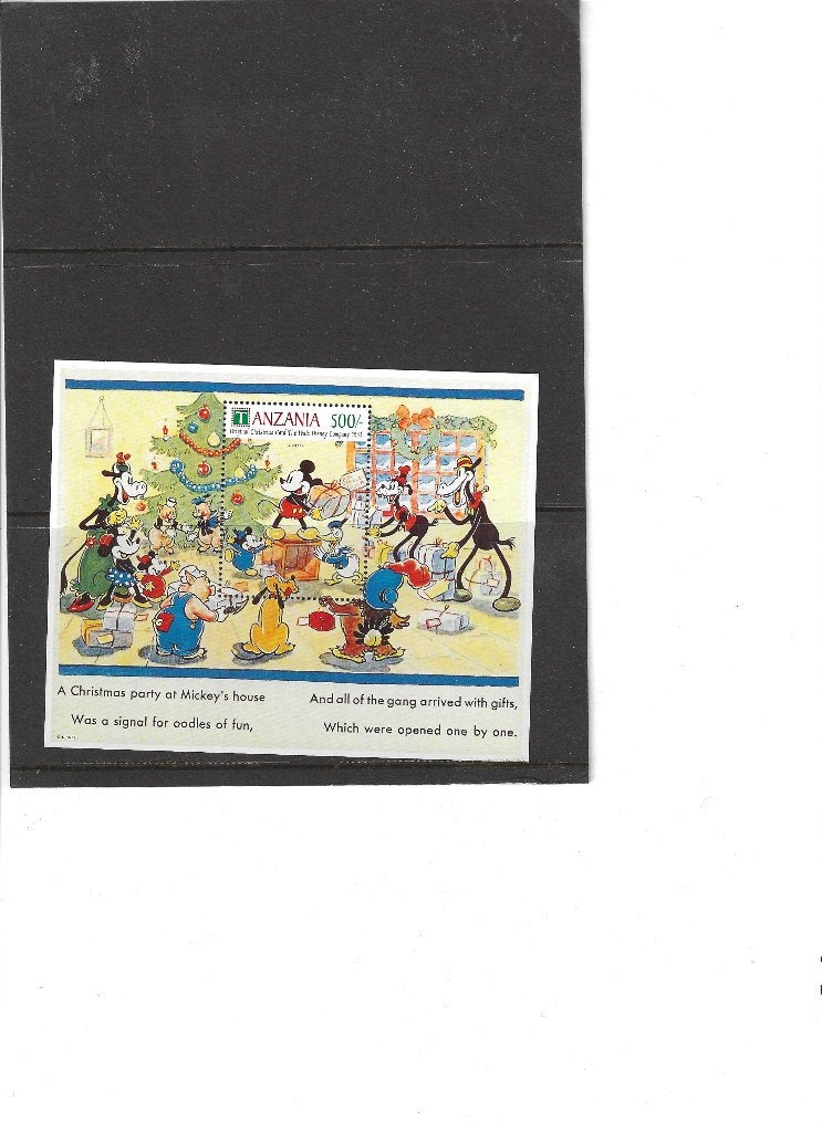 Mi 166 Disney. Tanzania,. Postfris, Ophalen of Verzenden, Postfris, Overige thema's