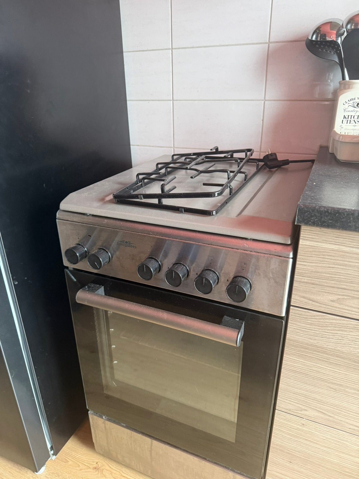 Evergladss Gasfornhuis, Ophalen, 4 kookzones, Zo goed als nieuw, Gas
