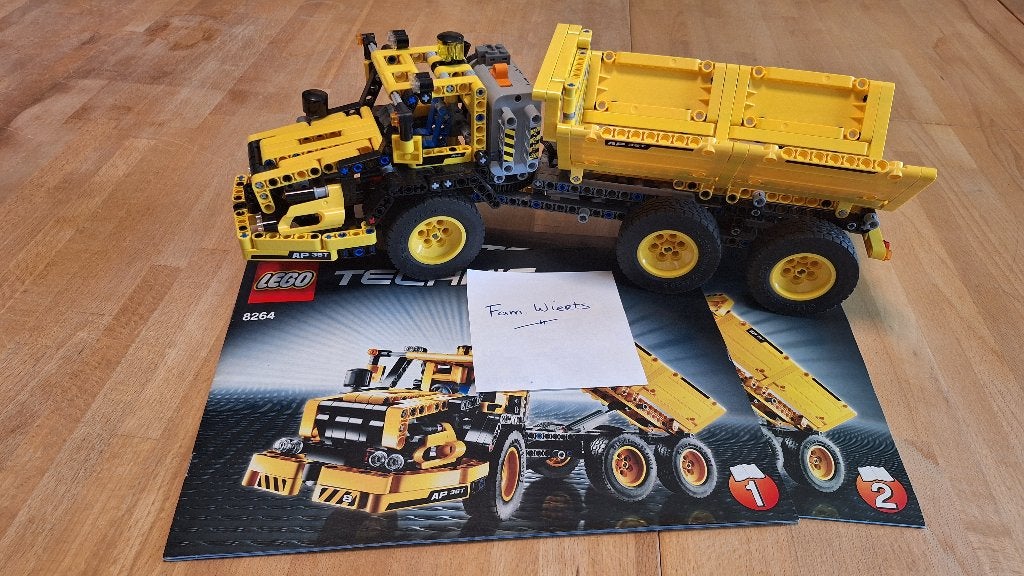 LEGO Technic 8264 Hauler, Gebruikt, Lego, Inclusief instructies, Ophalen of Verzenden