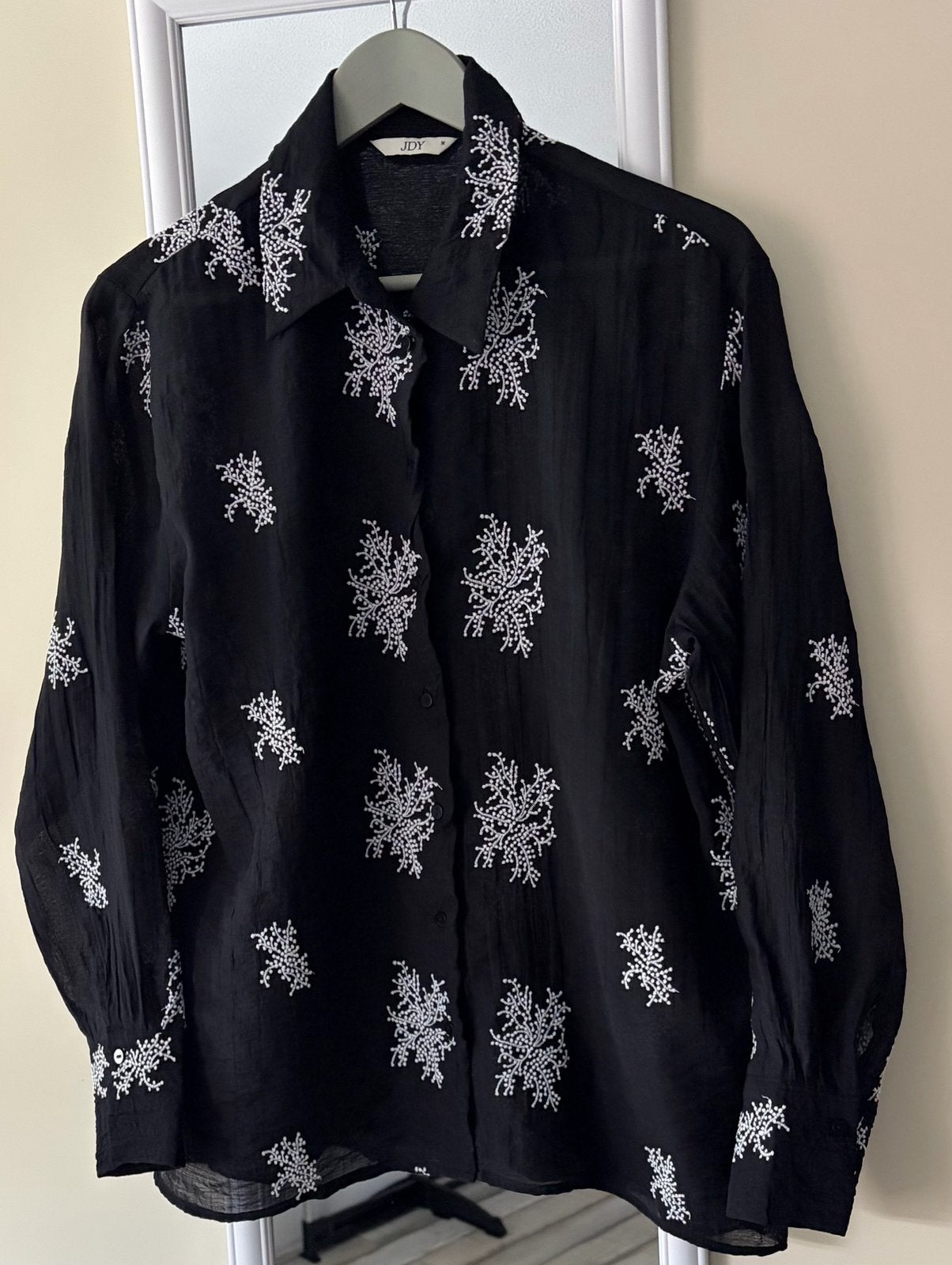 Blouse JDY, Ophalen of Verzenden, Zo goed als nieuw, Maat 38/40 (M), Zwart