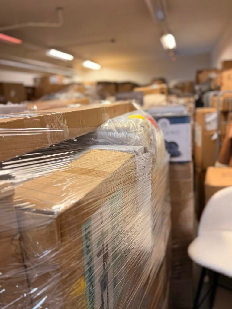 Retourpallets huishoudelijk, Ophalen, Info@bulktrade.nl, Huis en Inrichting, BulkTrade