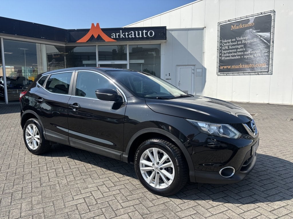 Nissan QASHQAI 1.2 Acenta Camera Cruise Navi Stoelverwarming, Euro 5, Stof, Gebruikt, 4 cilinders