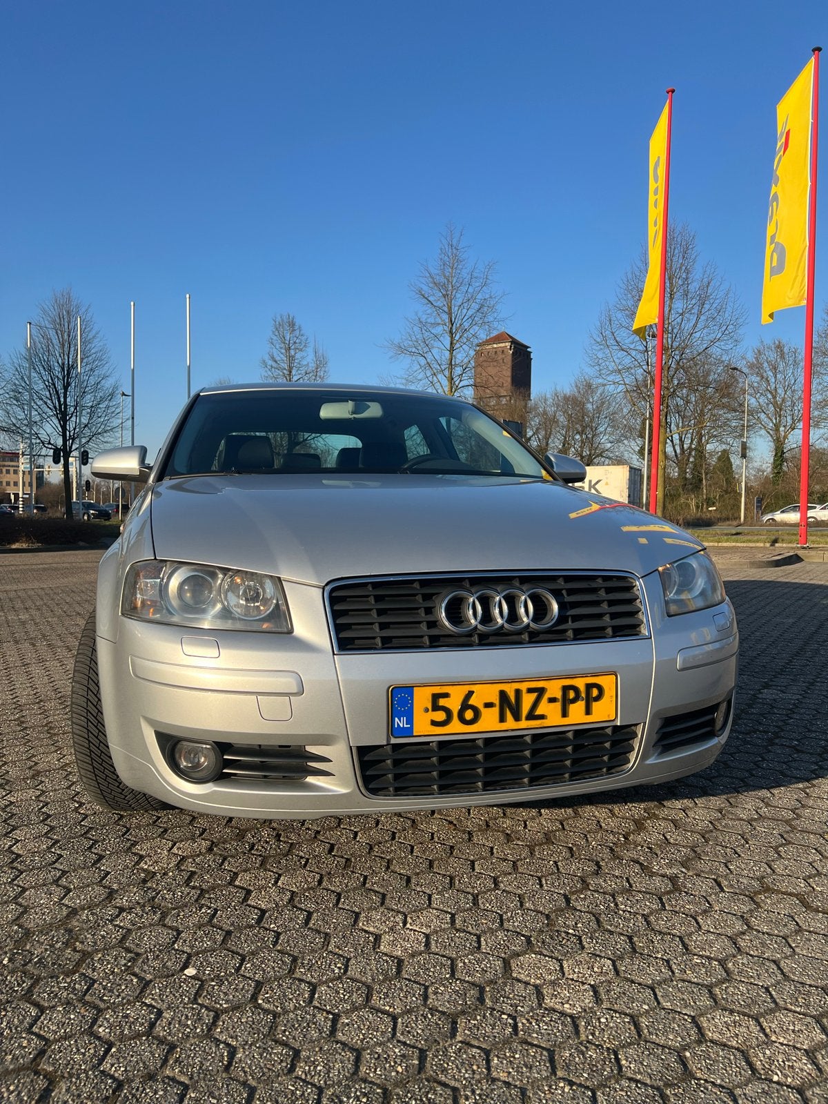 Audi A3 8P 2.0 FSI – Leder | Xenon | 2e Eigenaar, Auto's, Voorwielaandrijving, Xenon verlichting, Zwart, 4 cilinders