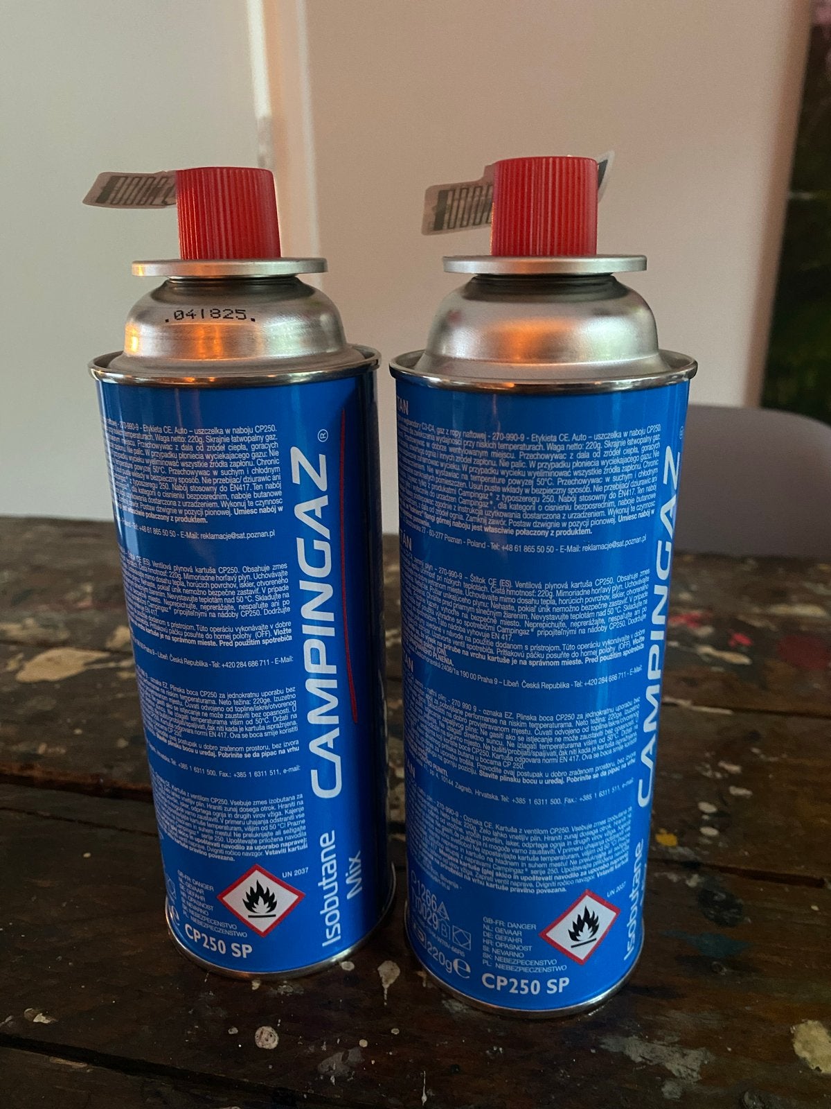 Nieuwe Campingaz gasflesjes (2 stuks), Caravans en Kamperen, Ophalen, Nieuw