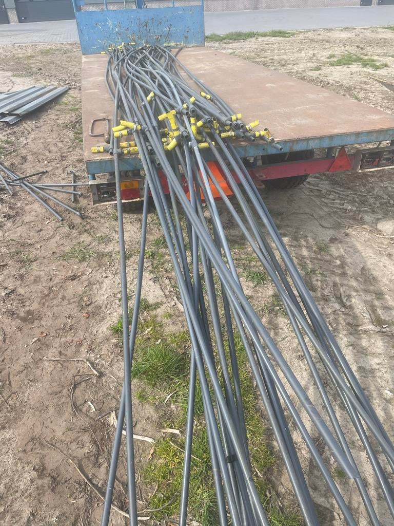 Pvc buizen, Ophalen, Gebruikt