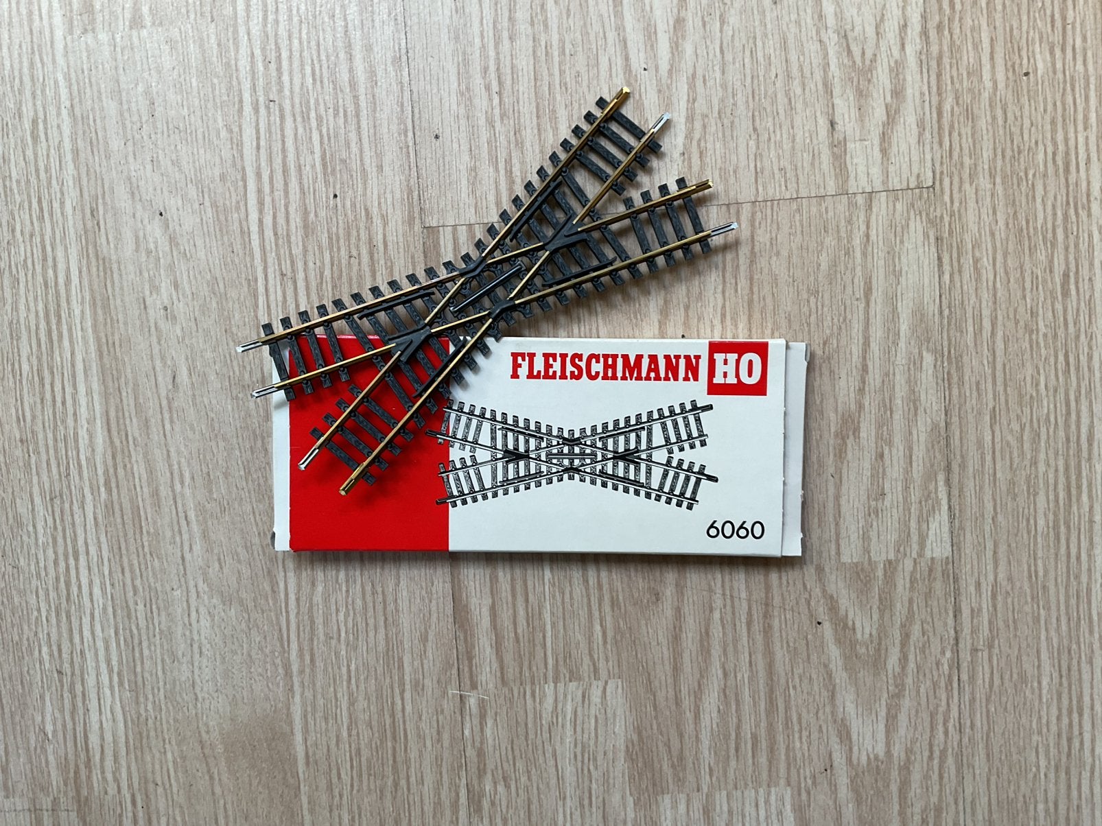 Fleischmann kruiswissel, Ophalen of Verzenden, Gelijkstroom, Fleischmann