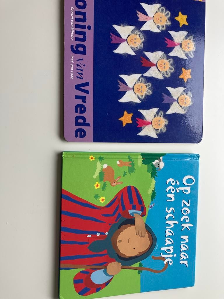 2x Kinderboek: Koning van Vrede & Op zoek naar een schaapje, Ophalen of Verzenden, Gelezen, 2 tot 3 jaar