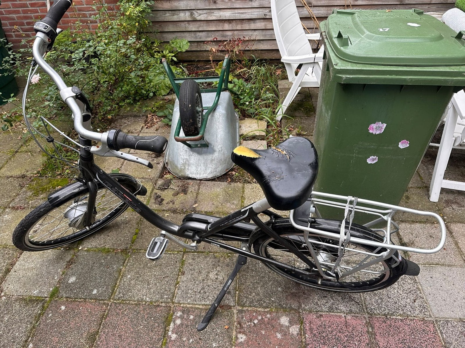 Gazelle fiets opknapper, Ophalen, Terugtraprem, (Extra) lage instap, Gazelle