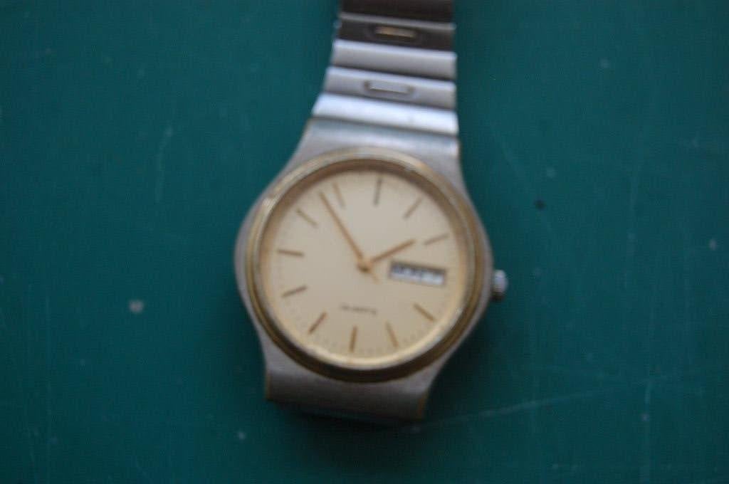 Heren HORLOGE    merk QUARTZ, Overige merken, Staal, Gebruikt, Staal