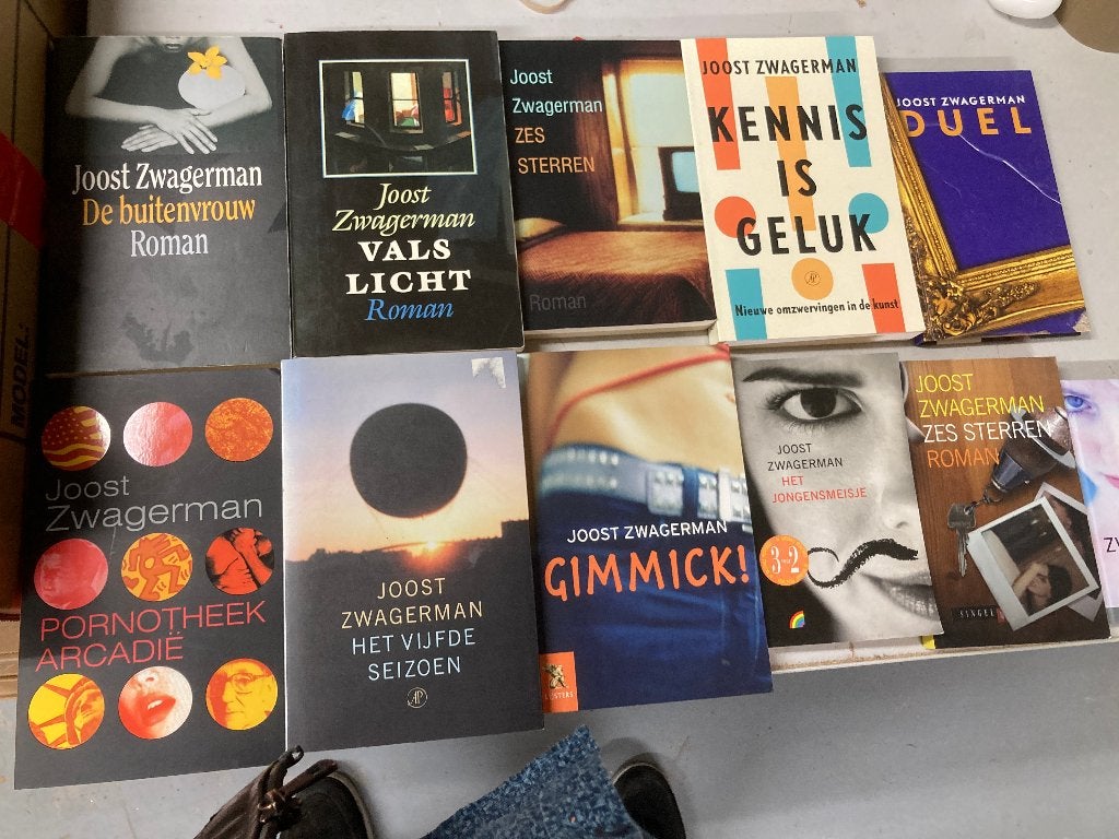 T.K. nog 11 boeken van Joost Zwagerman Zie actuele lijst, Boeken, Ophalen of Verzenden, Gelezen, Joost Zwagerman, Nederland