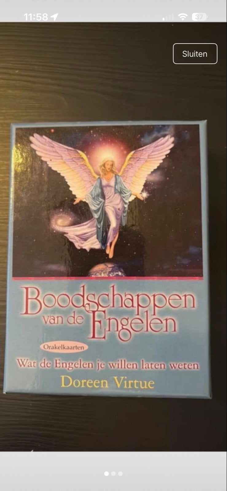 Boodschappen van de Engelen Orakelkaarten - Doreen Virtue, Ophalen of Verzenden, Nieuw, Spiritualiteit algemeen, Overige typen