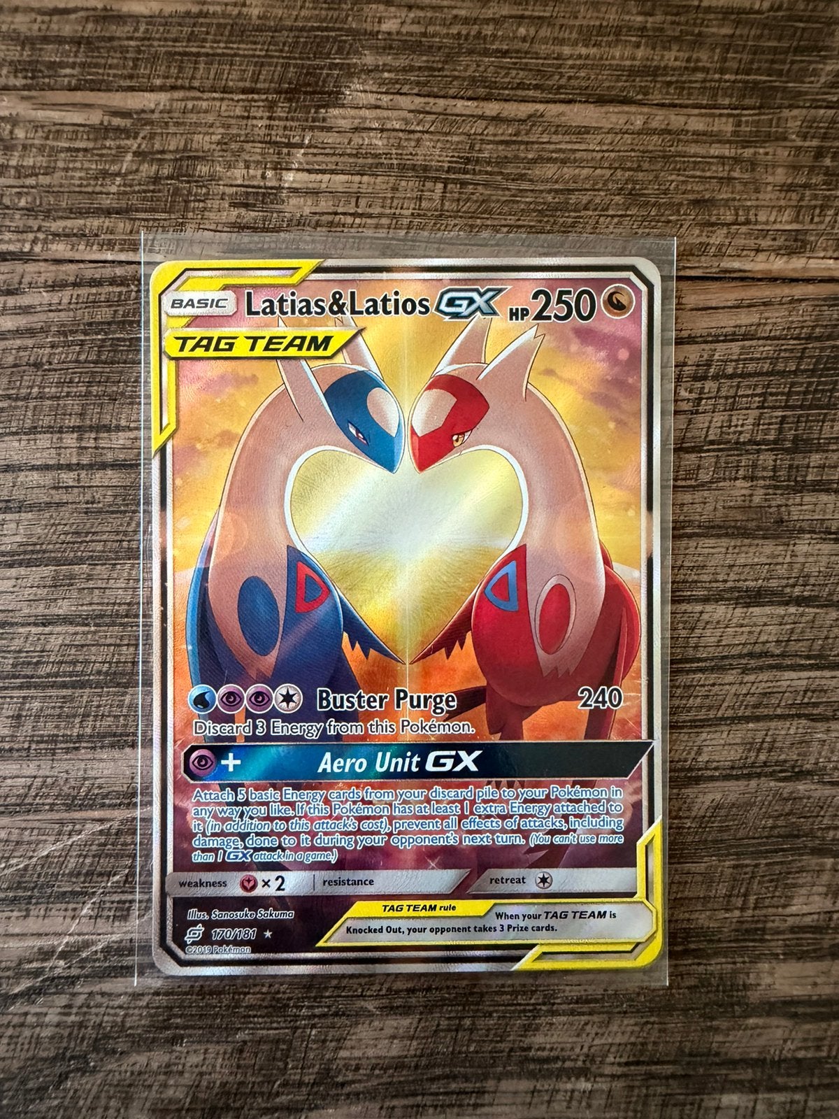 Latias & Latios GX #170 Near Mint ENKEL OPHALEN, Ophalen, Zo goed als nieuw