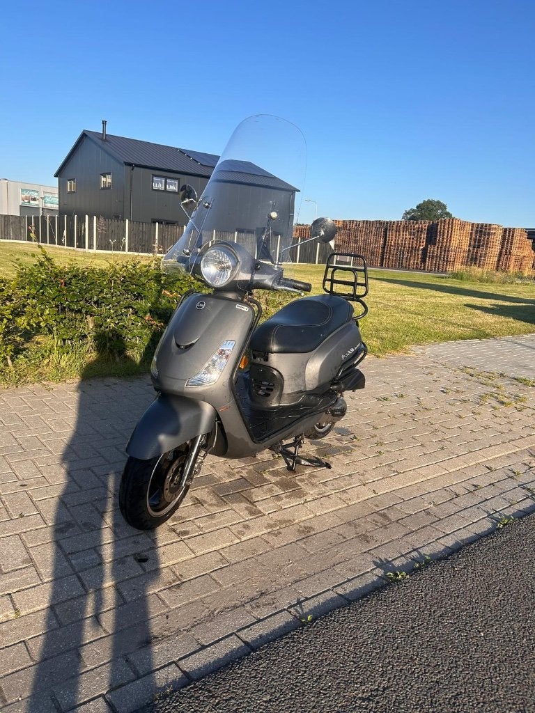 Scooter Sym Fiddle II, Fietsen en Brommers, Scooters | SYM, Ophalen, Gebruikt, Maximaal 45 km/u, Benzine