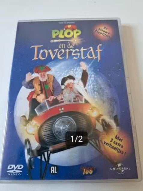 DVD - Kabouter Plop En De Toverstaf, Alle leeftijden, Ophalen of Verzenden, Gebruikt