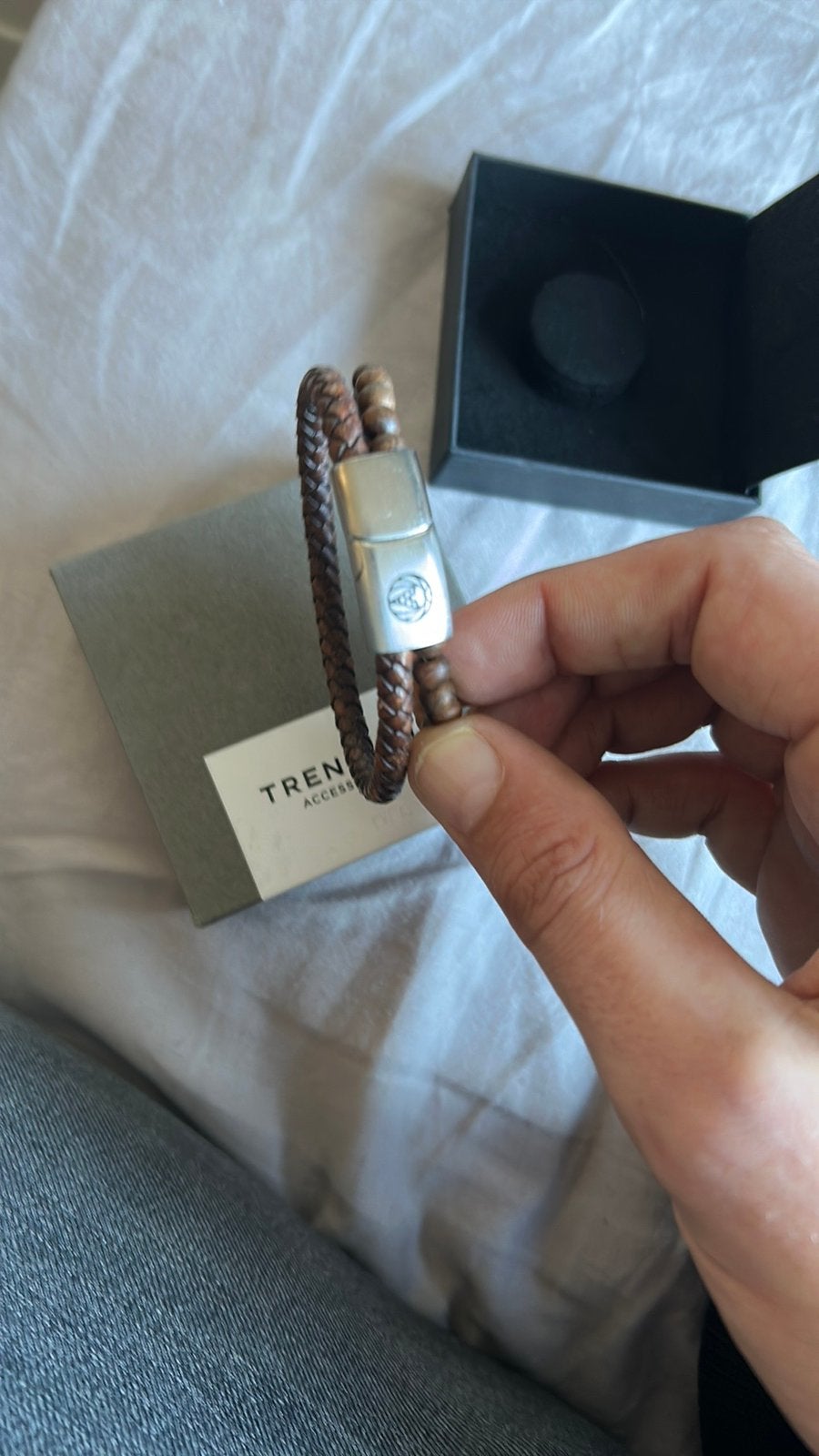 In nieuw staat armband, Sieraden, Tassen en Uiterlijk, Armbanden, Ophalen of Verzenden, Zo goed als nieuw, Zilver