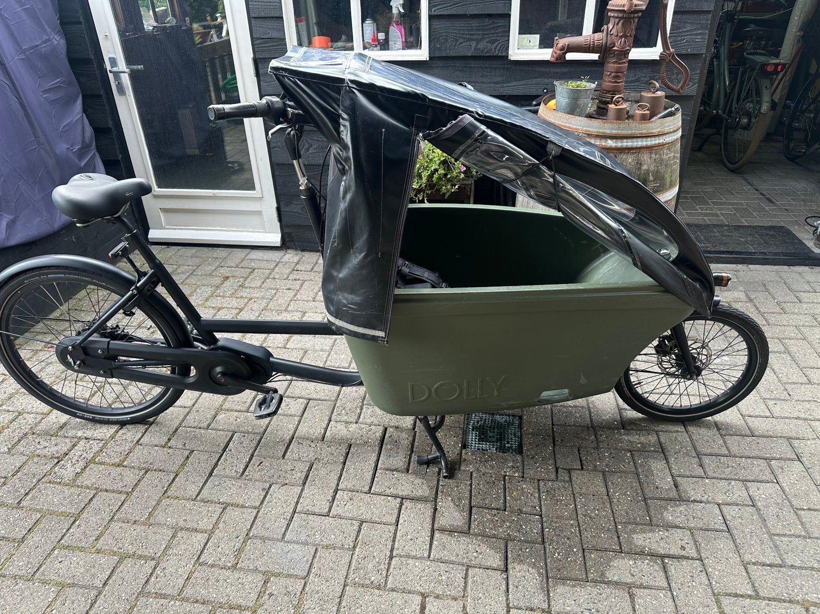 DOLLY V1 bakfiets, Overige merken, Huif, Ophalen of Verzenden, Zo goed als nieuw