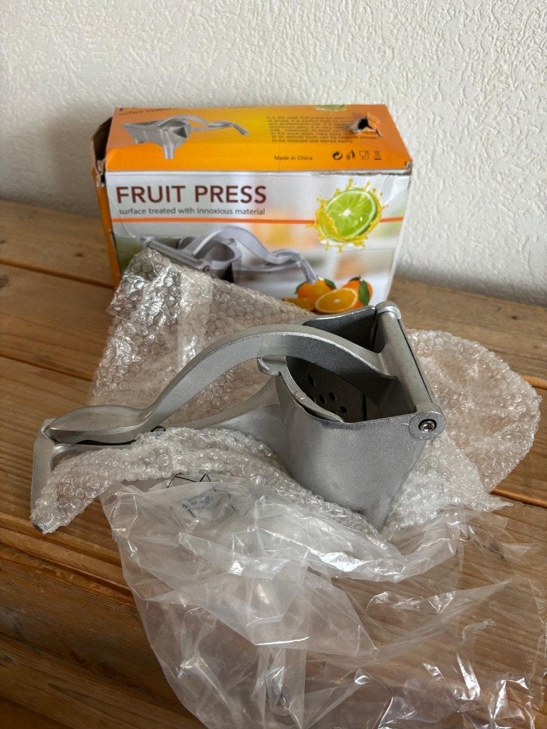 Fruitpers handmatig - RVS, Witgoed en Apparatuur, Juicers, Nieuw, Citruspers, Handmatig, Ophalen of Verzenden