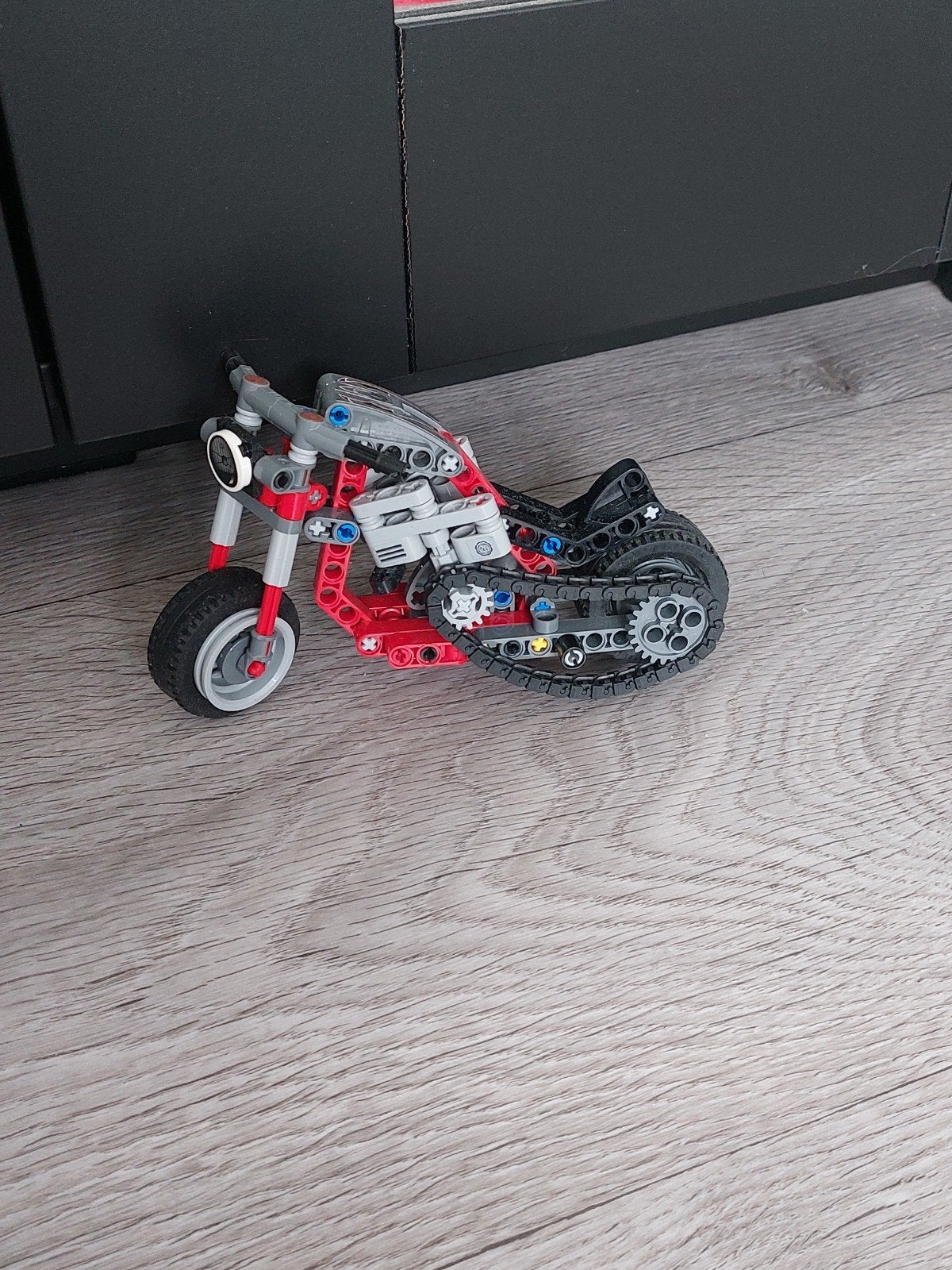Lego Technic motorfiets - Compleet en werkend