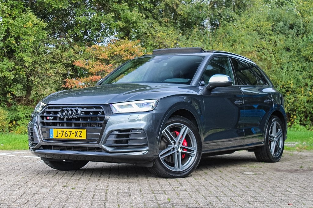 Audi Q5 SQ5 3.0 Tfsi Quattro 354pk 2017 PANO | TREKH | MEMOR, Auto's, Automaat, Dealer onderhouden, 2995 cc, Q5