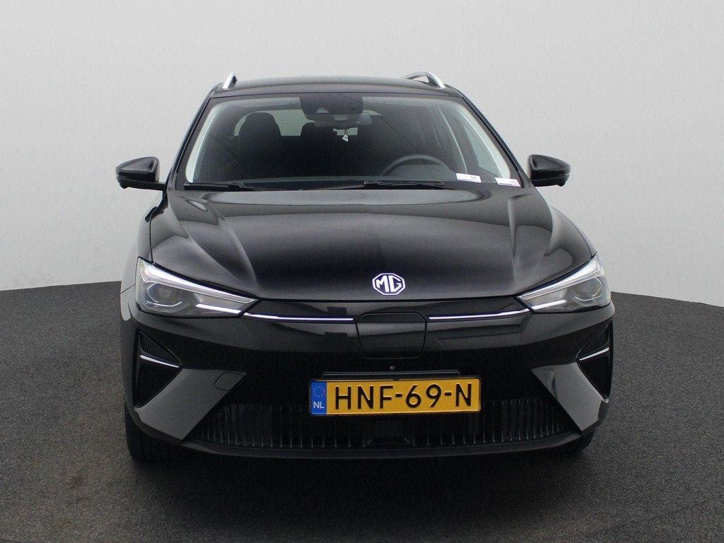MG 5 Long Range Luxury 61 kWh | Navi | Leder | CarPlay | Led, Auto's, MG, Gebruikt, 1532 kg, 156 pk, Origineel Nederlands