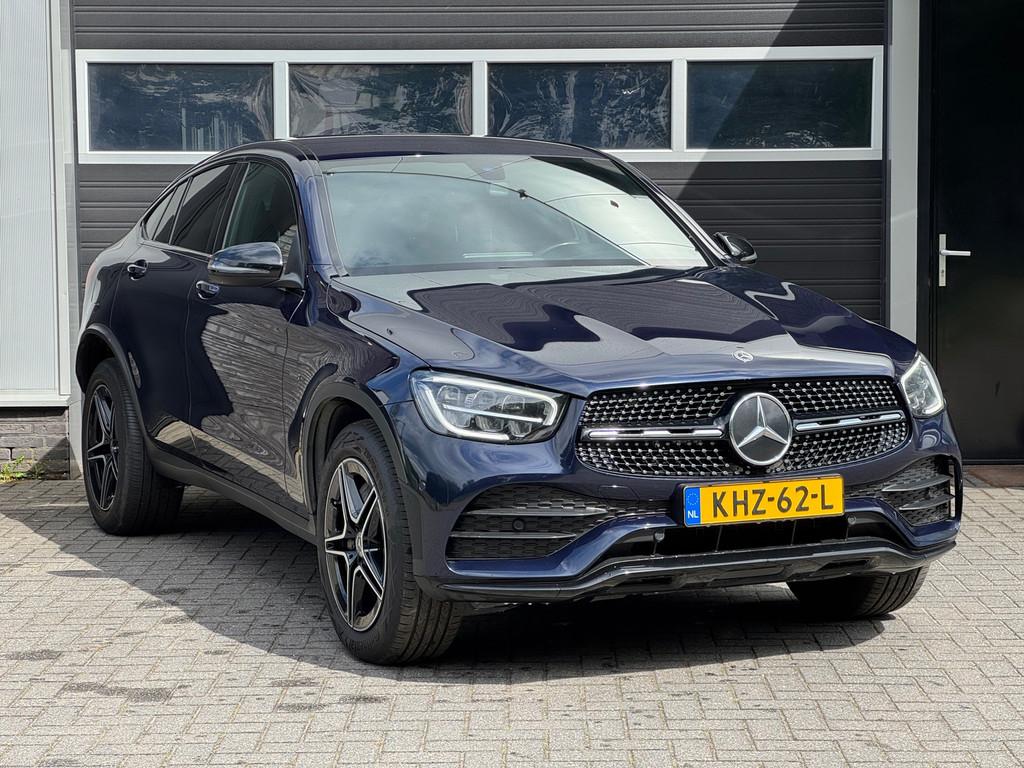 Mercedes-Benz GLC-klasse Coupé 300de Coupe 4MATIC AMG Sport, Gebruikt, 2000 kg, Blauw, Bedrijf