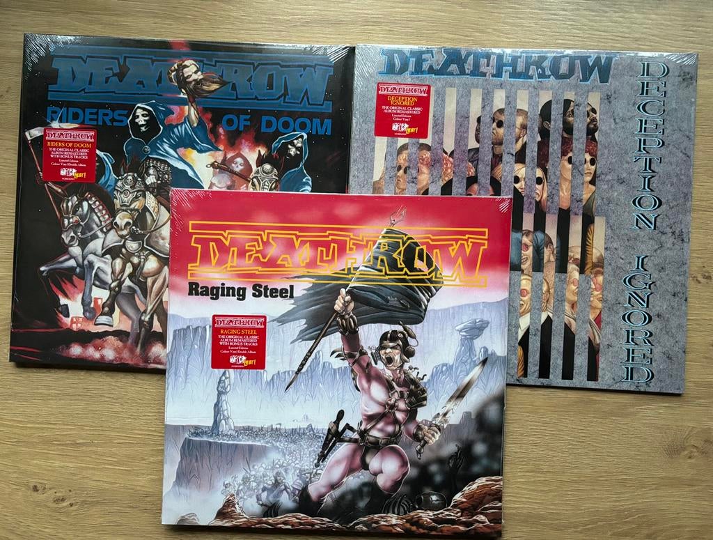 Deathrow LPs Teutonic Thrash Metal 1984-1989, 1980 - 1989, Ophalen of Verzenden, Dubbel-LP, 12 inch