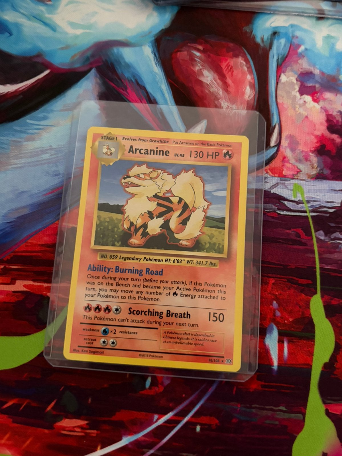 Arcanine, Ophalen, Zo goed als nieuw