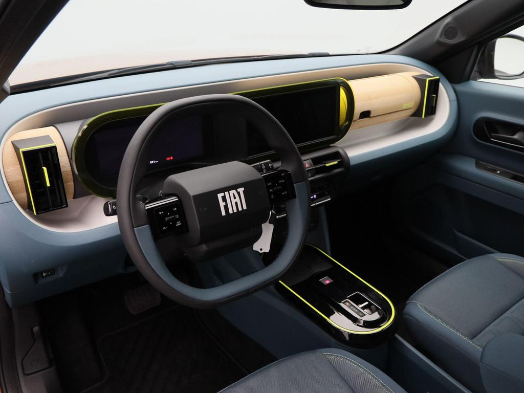 Fiat Grande Panda La Prima 113 PK 44 kWh | Stoel/Stuurverwar, Stof, Gebruikt, Panda, Bruin