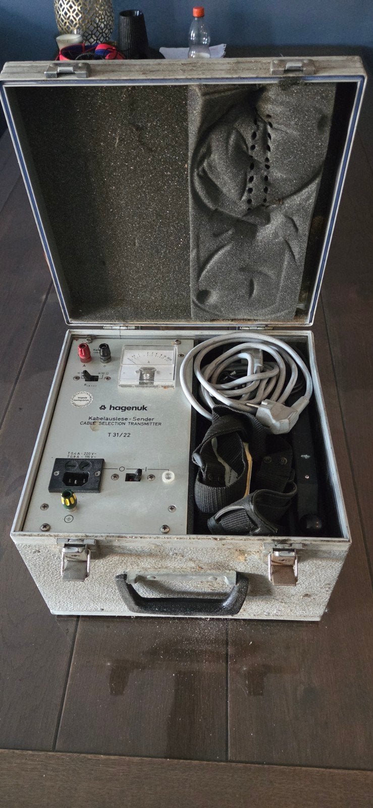 Hagenuk KMT T31/22 Kabelselectie Zender (Antiek), Ophalen of Verzenden, Gebruikt, Elektriciteit