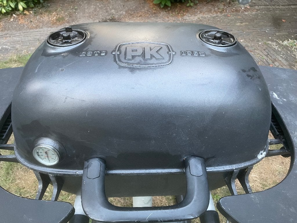 PK360 Grill & Smoker – Veelzijdige premium houtskoolbarbecue, Ophalen, Gebruikt, Pk grill, Met accessoires