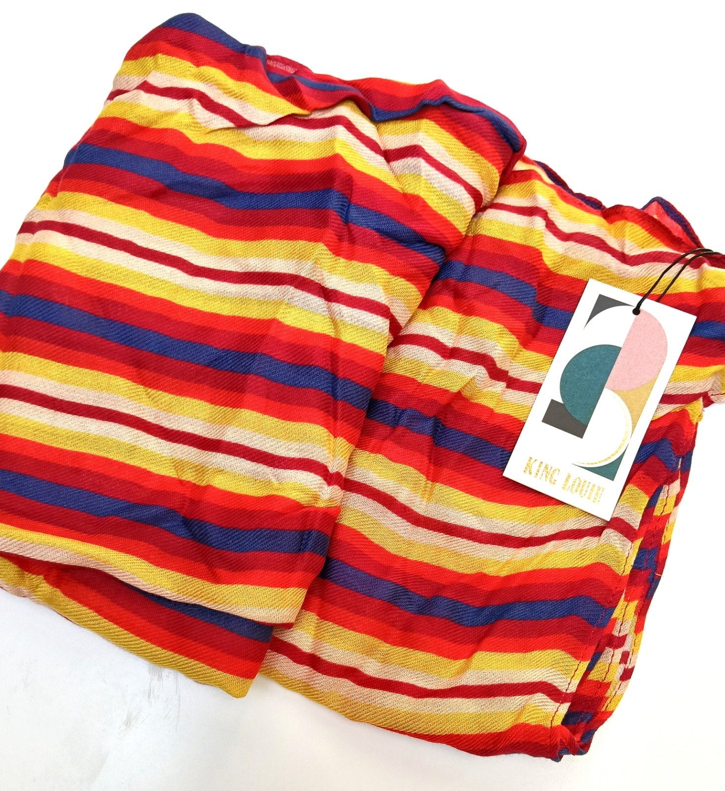 mooie kleurrijke sjaal vh merk King Louie nieuw, Verzenden, Maat 46/48 (XL) of groter, Nieuw, King Louie