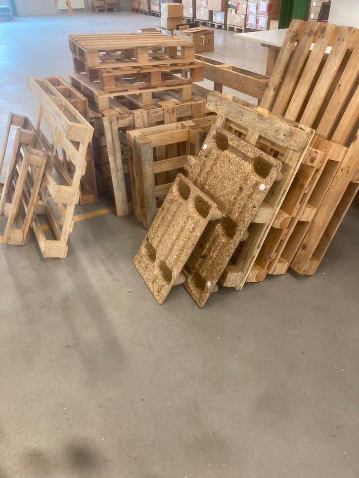 Gratis pallets, graag ophalen, Ophalen, Gebruikt
