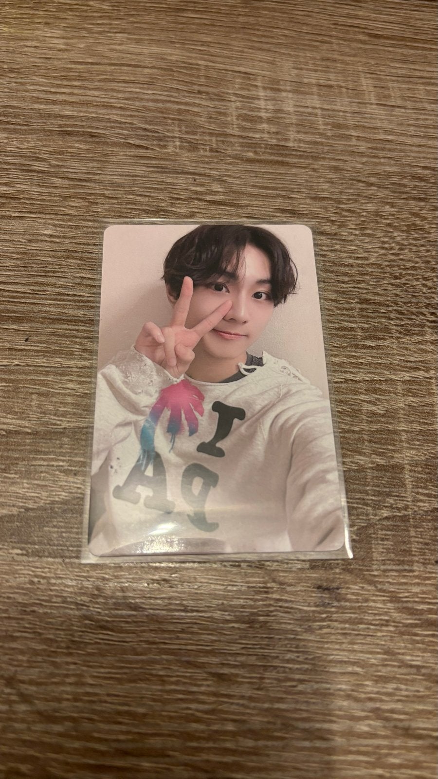 ENHYPEN Jungwon Dark Blood Photocard K-Pop, Verzenden, Zo goed als nieuw