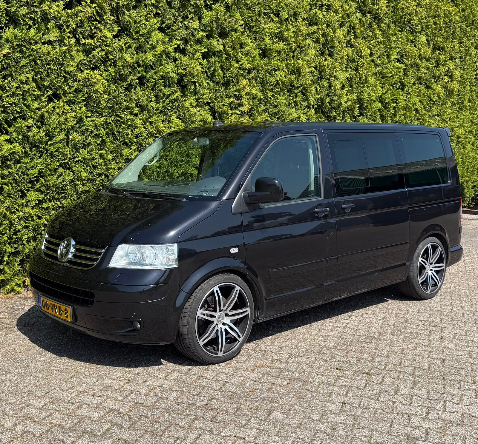 Volkswagen Transporter Multivan 2.5 TDI 128KW AUT 2007, Volkswagen, 2500 kg, Zwart, Diesel