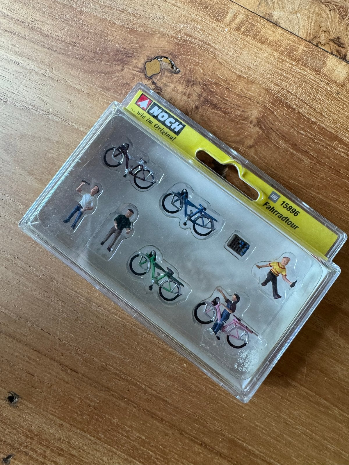 Noch 1:87 Figuren Fietstocht - Nieuw in verpakking, Ophalen of Verzenden, Nieuw, 1:50 of kleiner, Figuur of Figuren