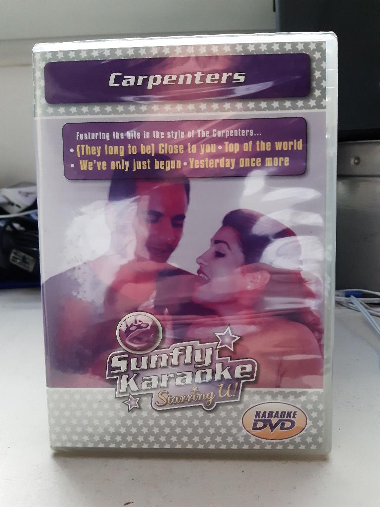 Karaoke dvd Carpenters (Z216-41), Cd's en Dvd's, Alle leeftijden, Ophalen of Verzenden, Nieuw in verpakking
