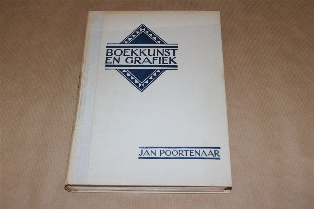 Boekkunst en grafiek. Jan Poortenaar. 1935., Boeken, Ophalen of Verzenden, Gelezen