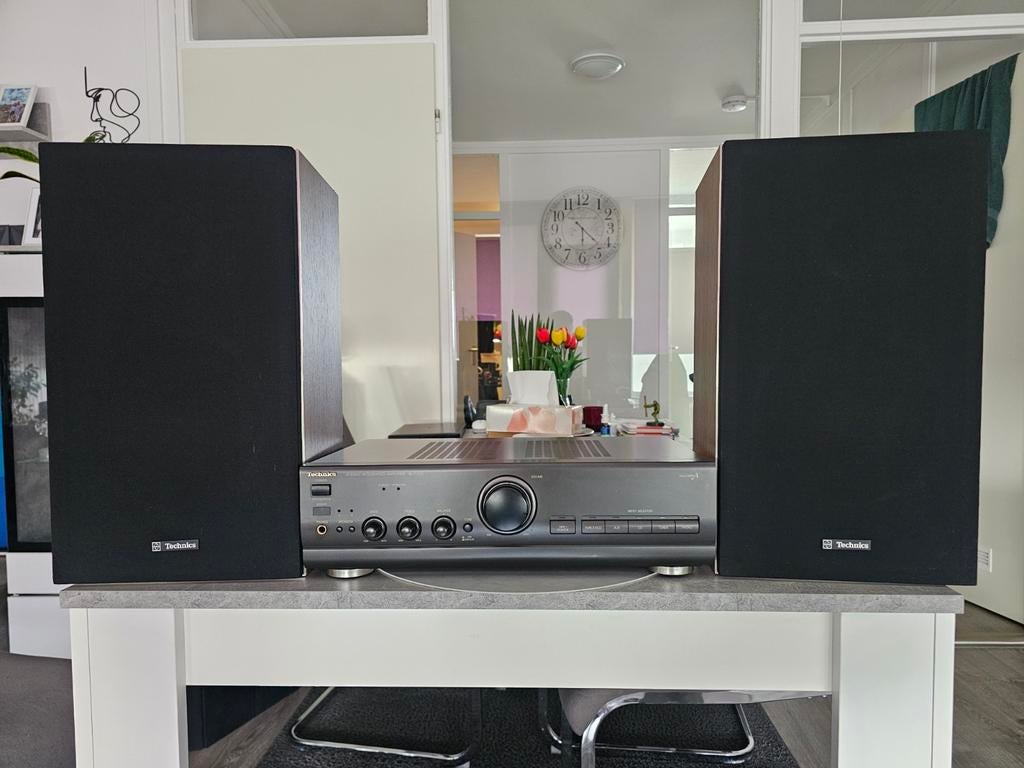 Technics vintage hifi set SU-V620 versterker SB-102 speakers, Ophalen of Verzenden, Speakers, Overige merken