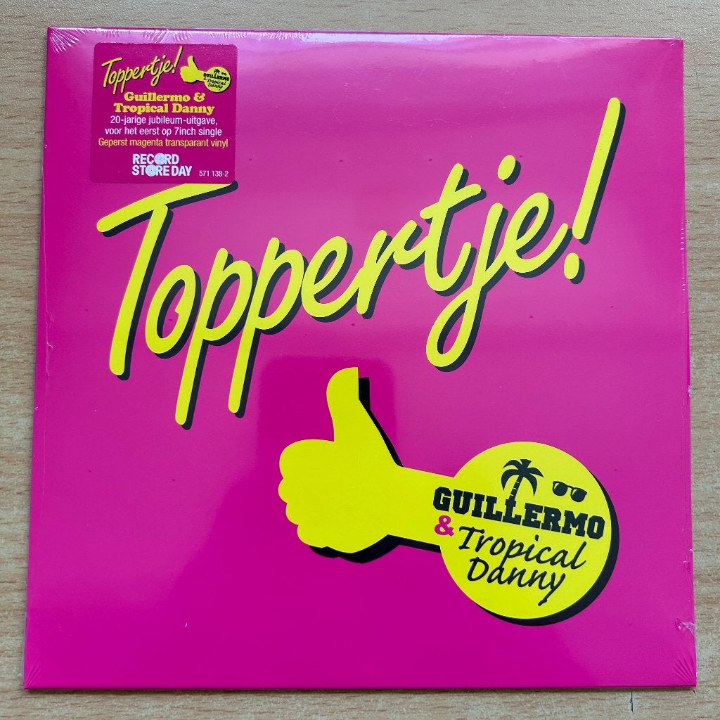 7" vinyl - Guillermo & Tropical Danny - Toppertje (RSD 2026), 7 inch, Geseald, Single, 2020 tot heden