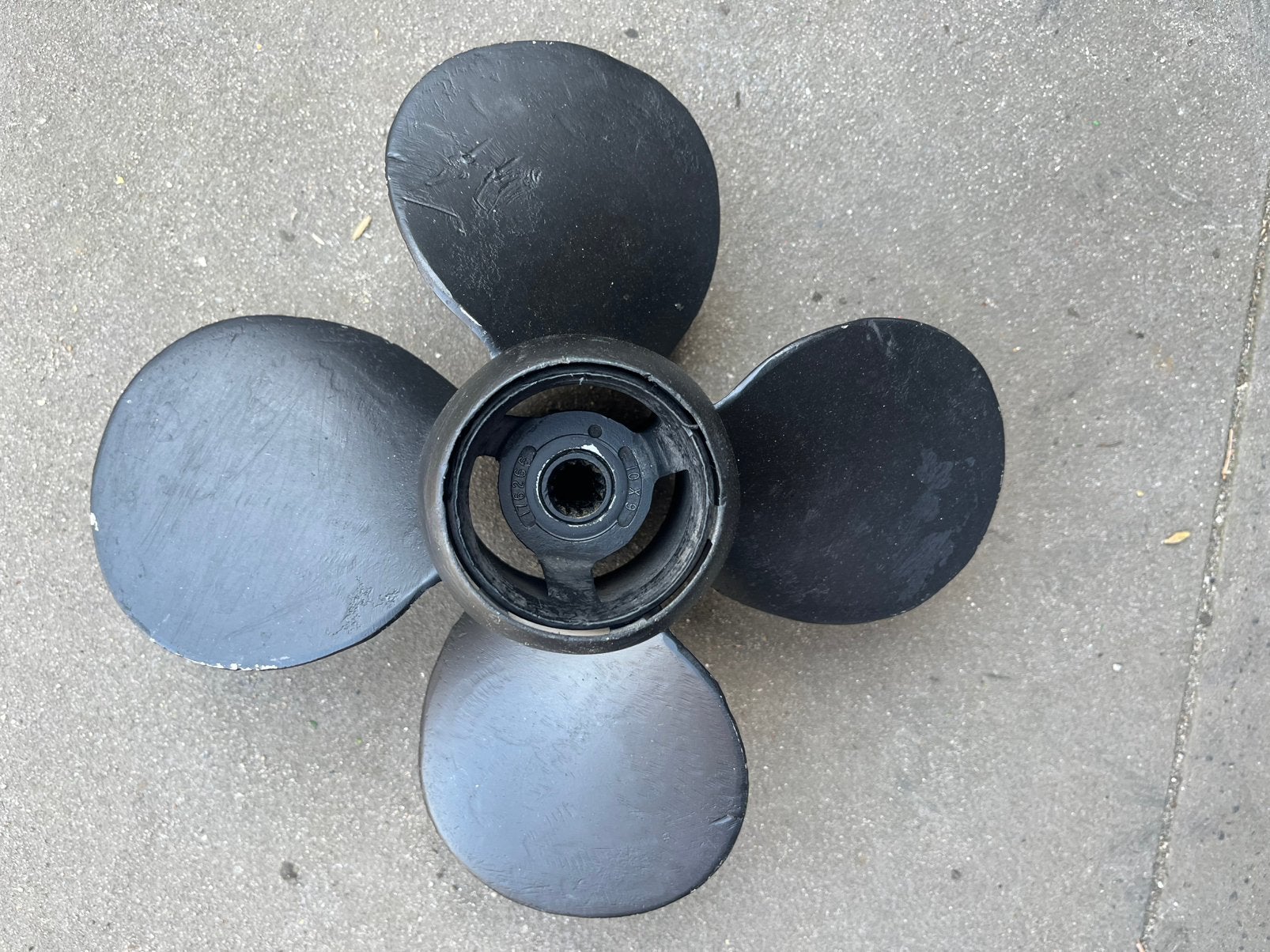 Schroef Evinrude  johnson 9.9 15 pk, Ophalen of Verzenden, Zo goed als nieuw, Motor en Techniek