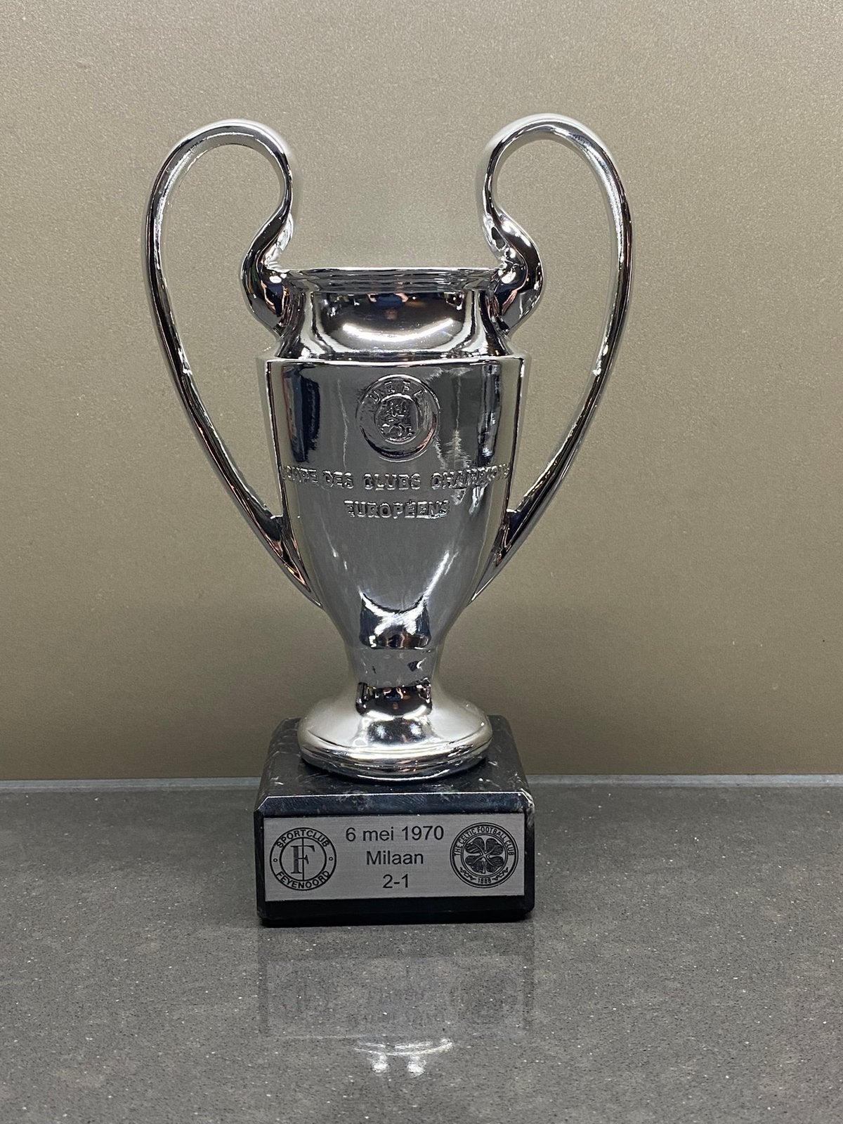 Europacup 1 Feyenoord, Verzamelen, Ophalen of Verzenden, Zo goed als nieuw, Feyenoord