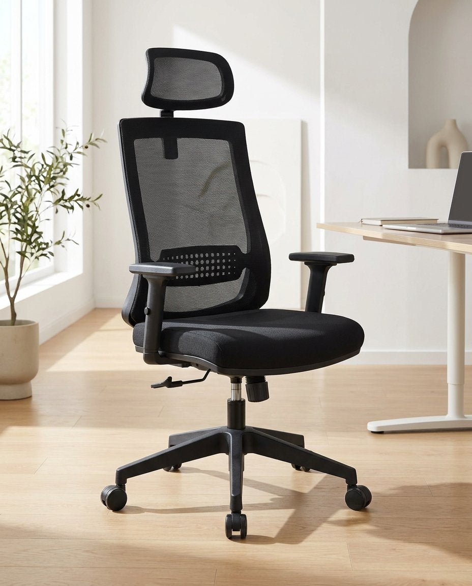 Foto 6 van Nieuwe Ergonomische Bureaustoel