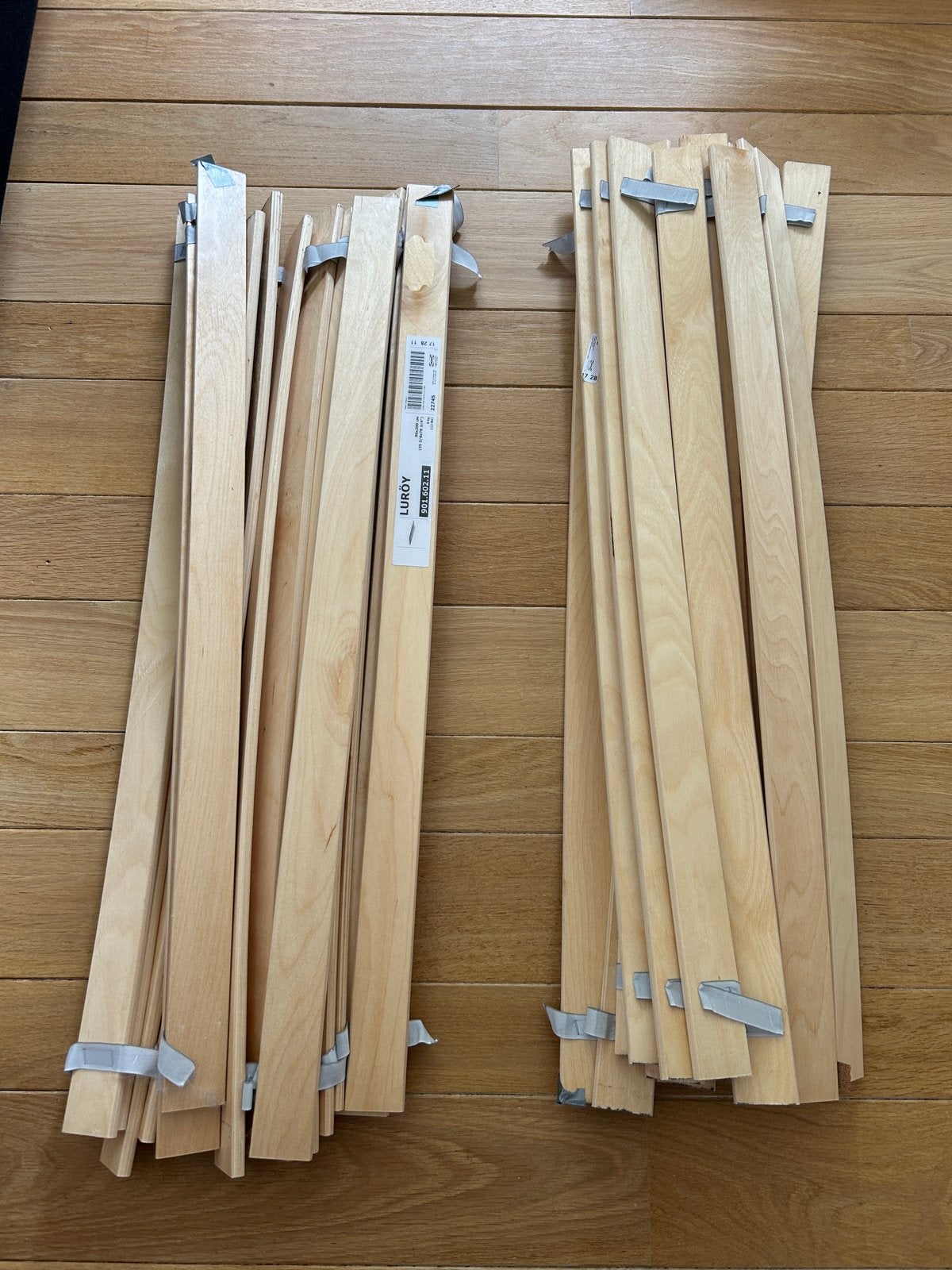 lattenbodem 90x200 cm (IKEA LURÖY), Ophalen, 90 cm, Zo goed als nieuw, 200 cm