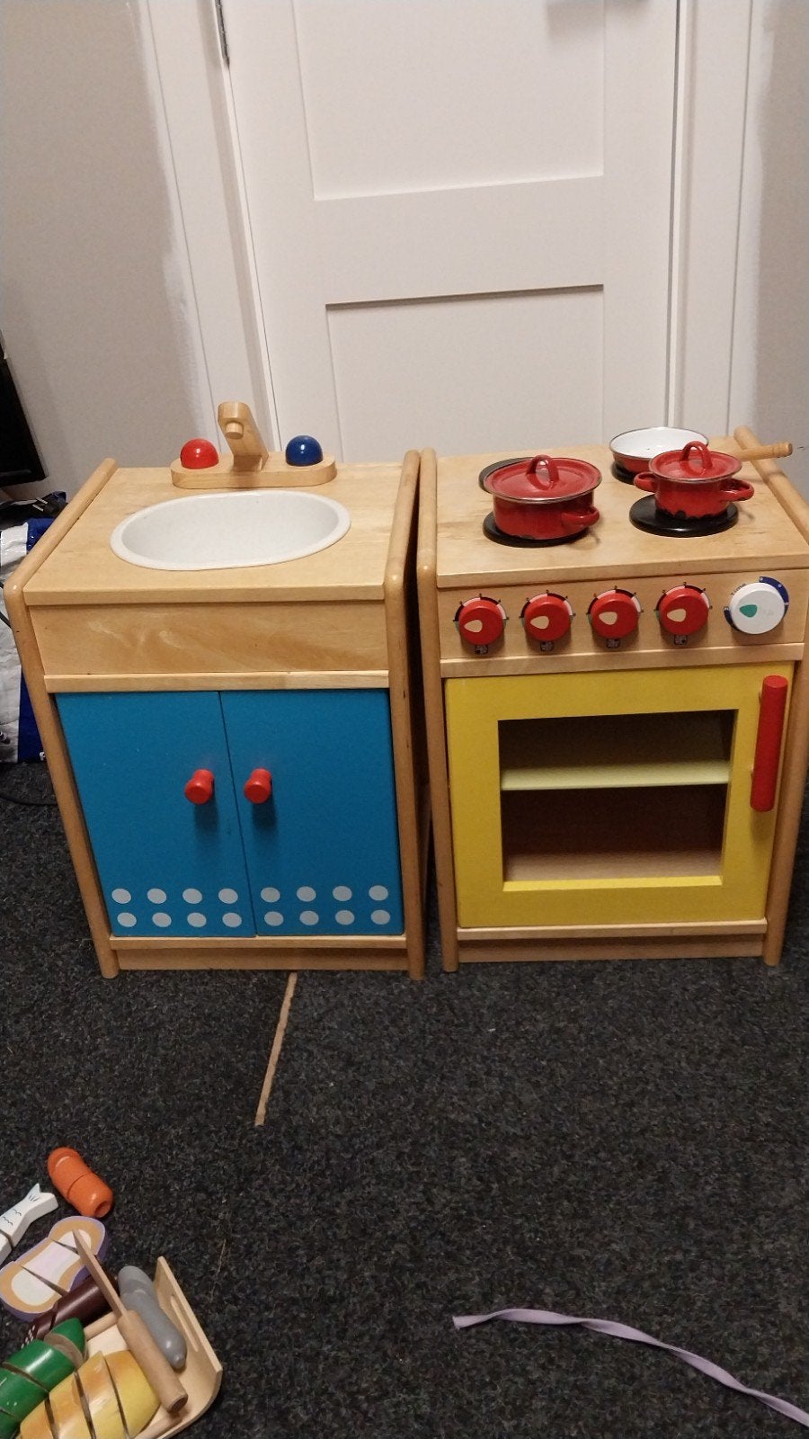 houten speelkeukentje, Ophalen, Gebruikt