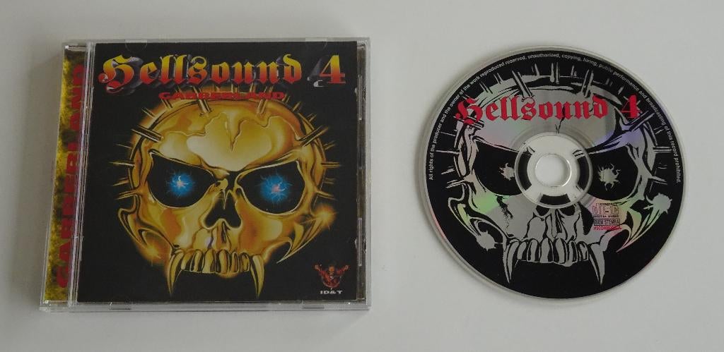 Hellsound 4 - Gabberland -- Hardcore / Gabber CD 1996, Ophalen, Zo goed als nieuw, Overige genres