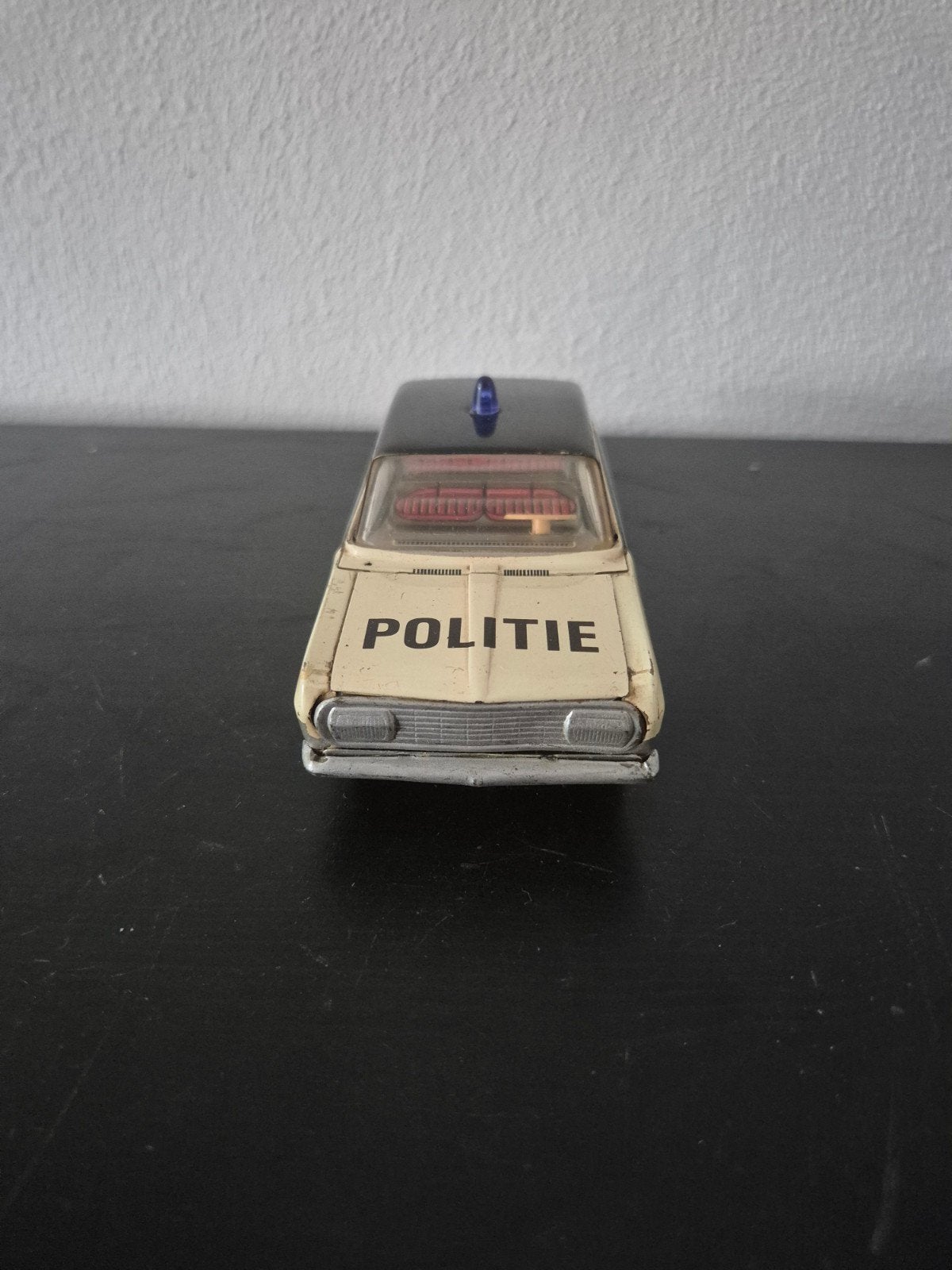 Vintage Politie Auto Speelgoedmodel, Ophalen of Verzenden, Gebruikt